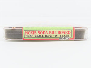 HO-O Scale Bar Mills Kit #90402 Moxie Soda Laser-Cut Billboard