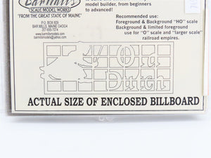 HO-O Scale Bar Mills Kit #90502 Old Dutch Cleanser Laser-Cut Billboard