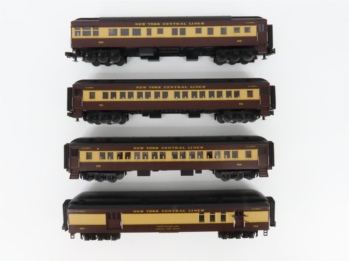 O Gauge 3-Rail MTH RailKing 30-69124 NYC CCC&amp;StL 60&#39; Madison Passenger 4-Car Set