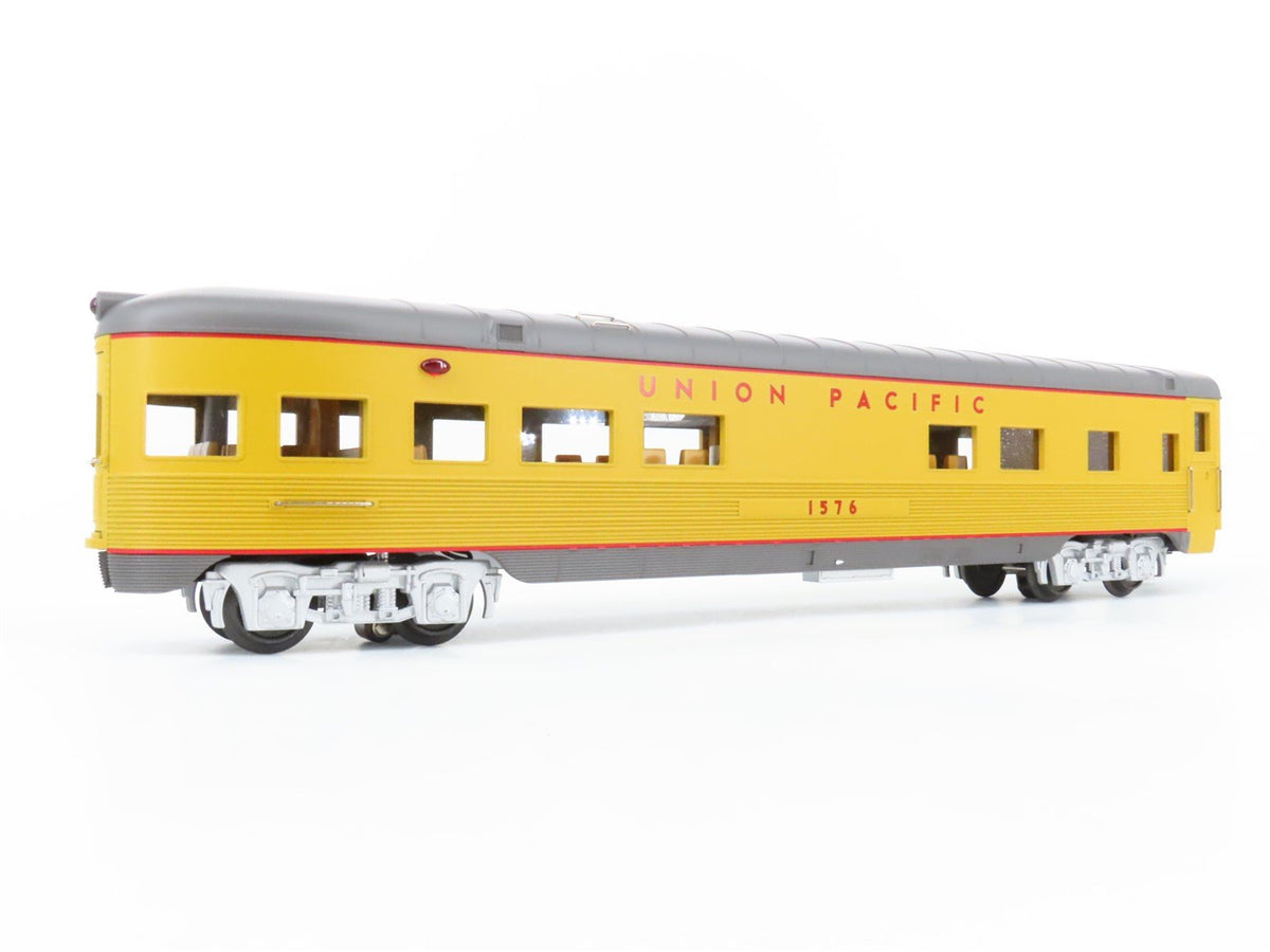 O Gauge 3-Rail MTH RailKing 30-67763 UP Union Pacific 60&#39; Passenger 4-Car Set