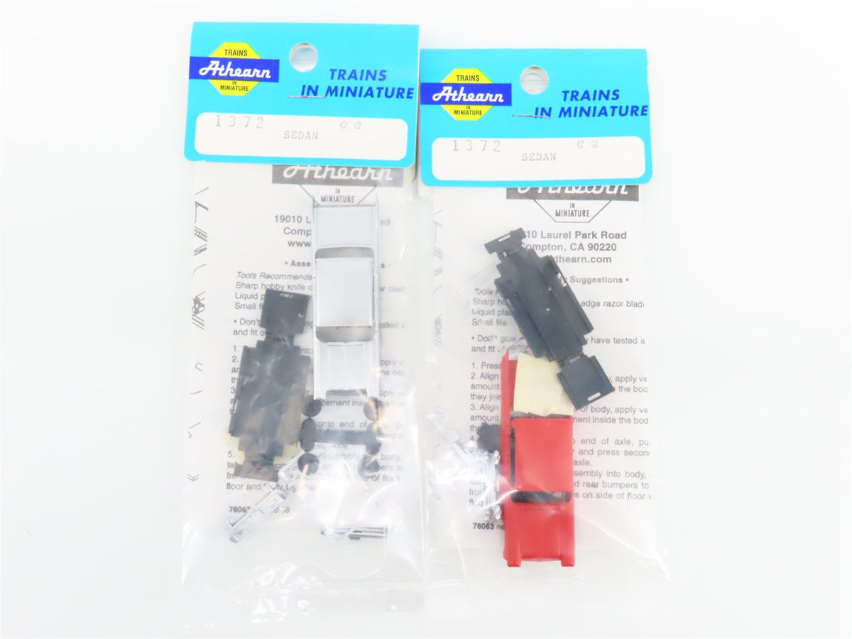 LOT of 12 HO 1/87 Scale Athearn #1372 &amp; 1373 Sedan &amp; Station Wagon Kits