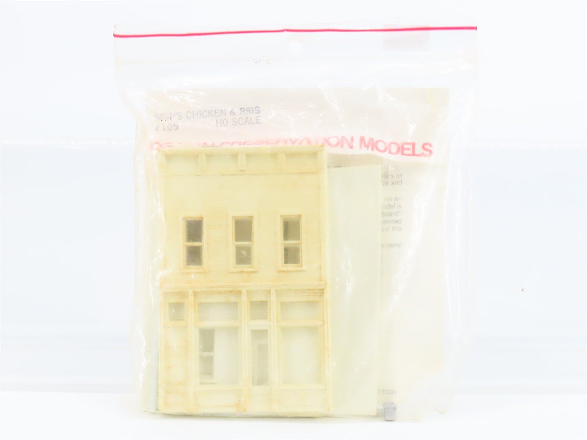 HO 1/87 Scale DPM Design Preservation Models Kit #105 Skip&#39;s Chicken &amp; Ribs