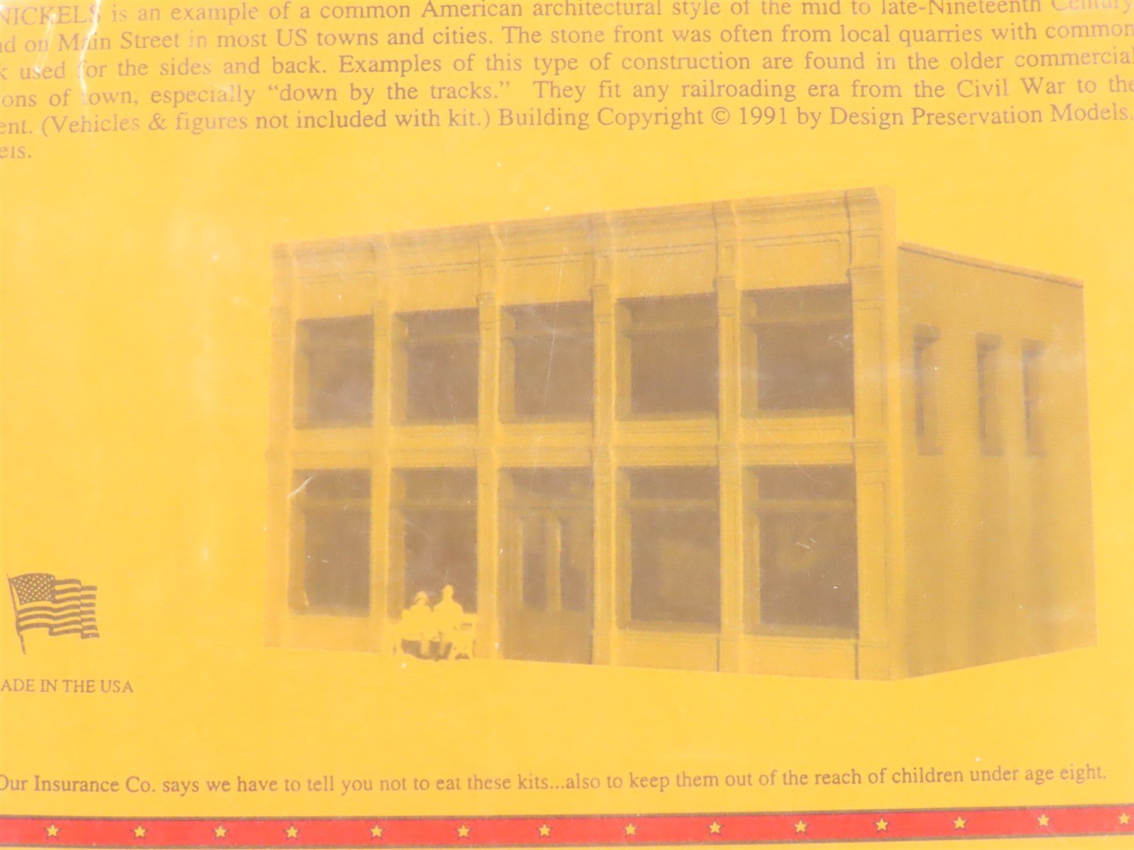 HO DPM Design Preservation Models Kit #117 JC Nickels (Dept. Store/Office Bldg.)