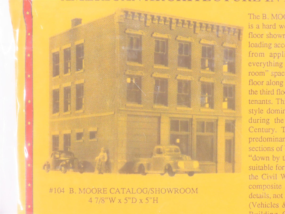 HO DPM Design Preservation Models Kit #104 B. Moore Catalog/Showroom - SEALED