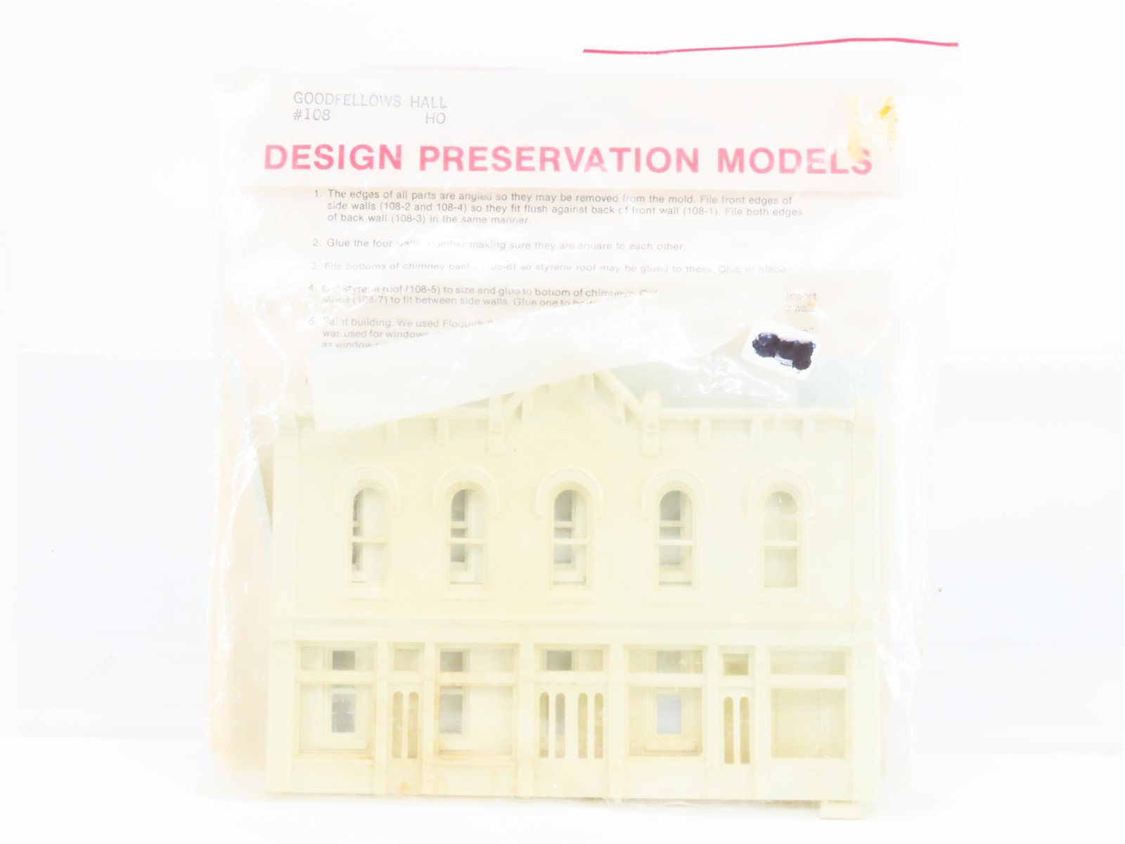 HO Scale DPM Design Preservation Models Kit #108 Goodfellows Hall