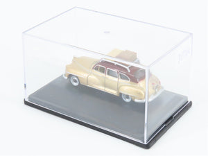 HO Scale Oxford Diecast Automobile #87DS46003 1946 DeSoto Suburban - Brown/Gold