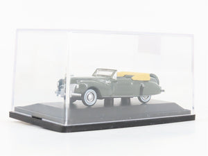 HO Oxford Diecast Automobile #87LC41003 1941 Lincoln Continental - Pewter Grey