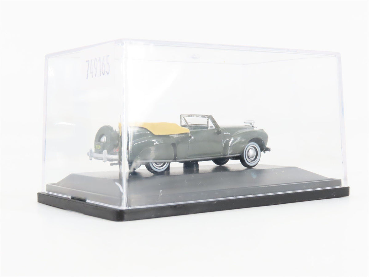 HO Oxford Diecast Automobile #87LC41003 1941 Lincoln Continental - Pewter Grey