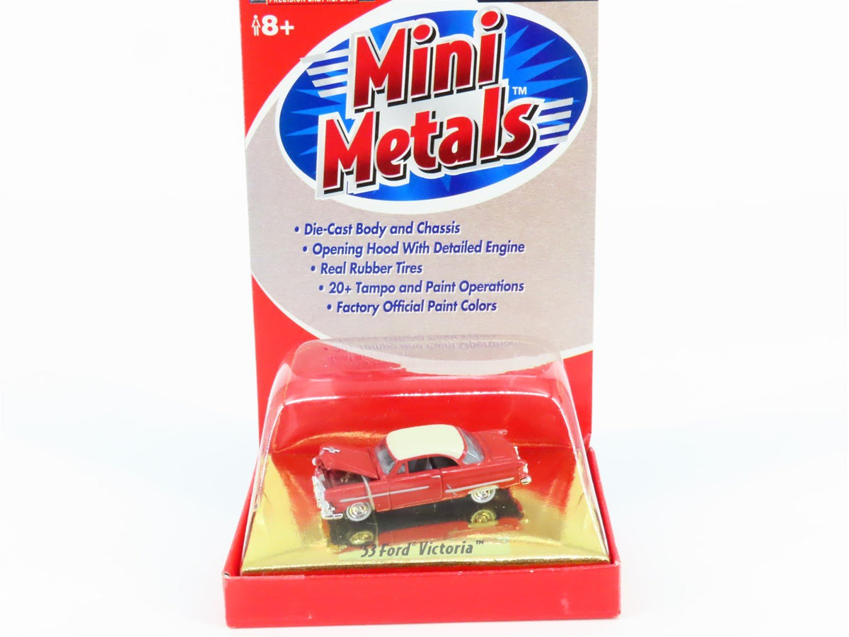 HO Scale CMW Mini Metals #30101 &#39;53 Ford Victoria Automobile - Red/White