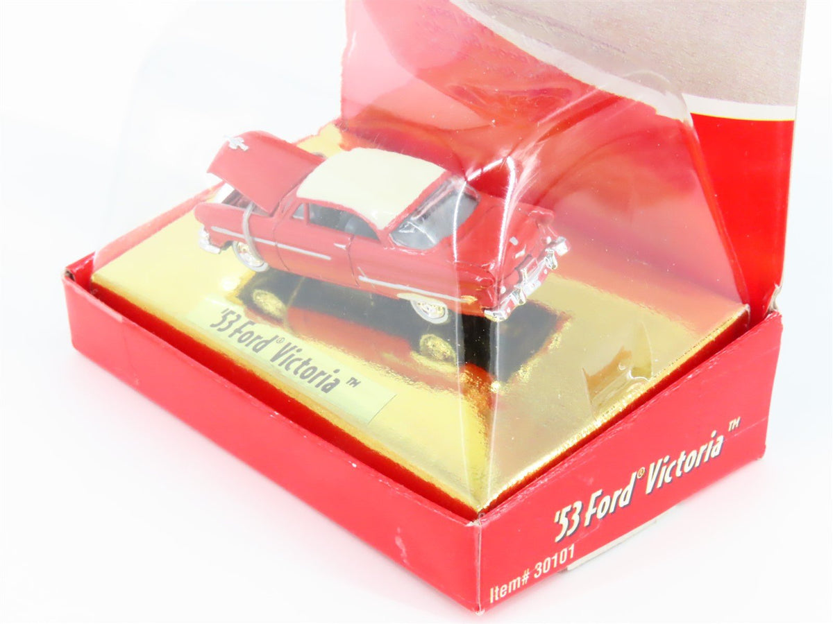 HO Scale CMW Mini Metals #30101 &#39;53 Ford Victoria Automobile - Red/White