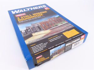 HO 1/87 Scale Walthers Cornerstone Kit #933-2900 3-Stall Modern Roundhouse