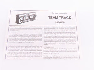 HO 1/87 Scale Walthers Cornerstone Kit #933-3166 Team Track Scene