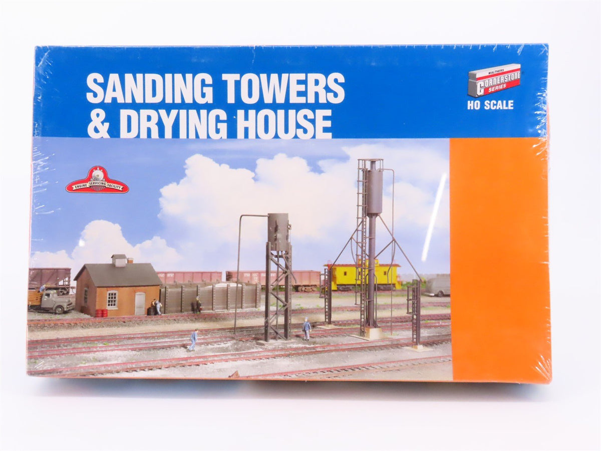 HO Walthers Cornerstone Kit #933-3182 Sanding Towers &amp; Drying House - SEALED