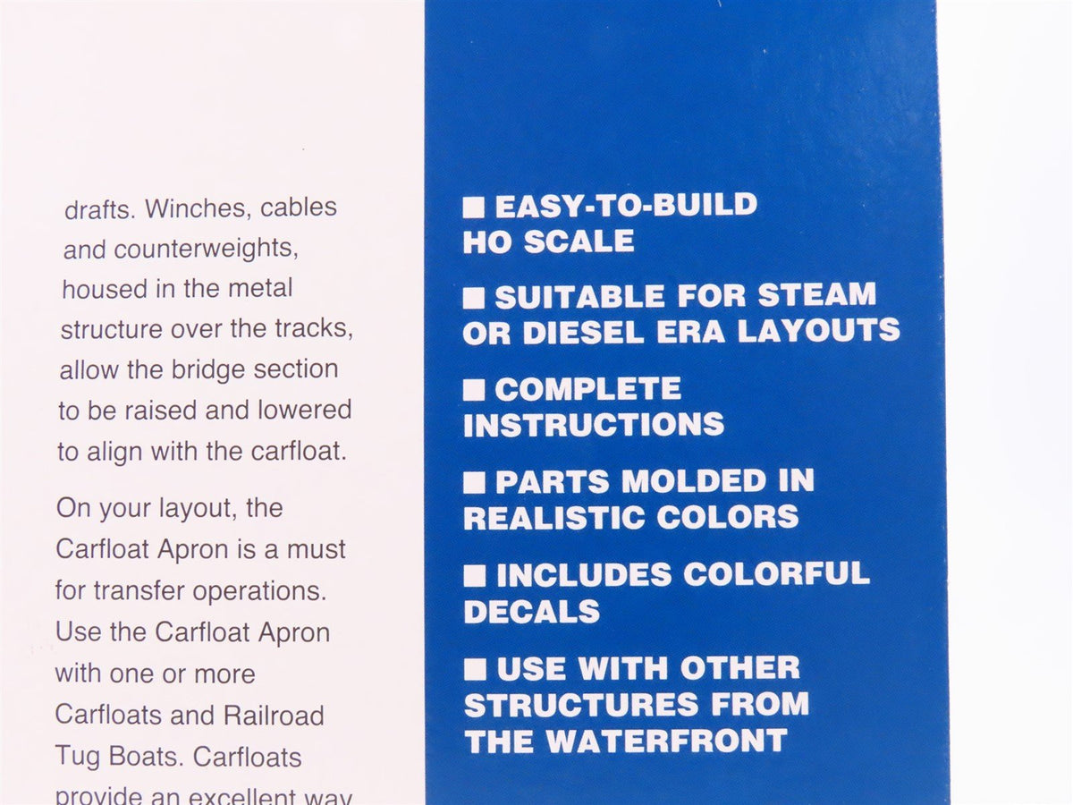 HO 1/87 Scale Walthers Cornerstone The Waterfront Kit #933-3068 Carfloat Apron