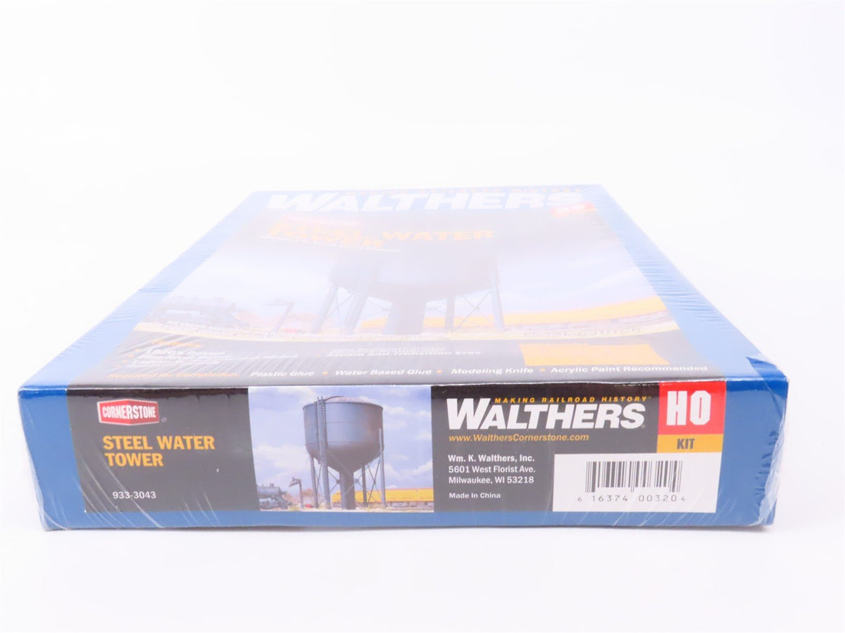 HO 1/87 Scale Walthers Cornerstone Kit #933-3043 Steel Water Tower - SEALED