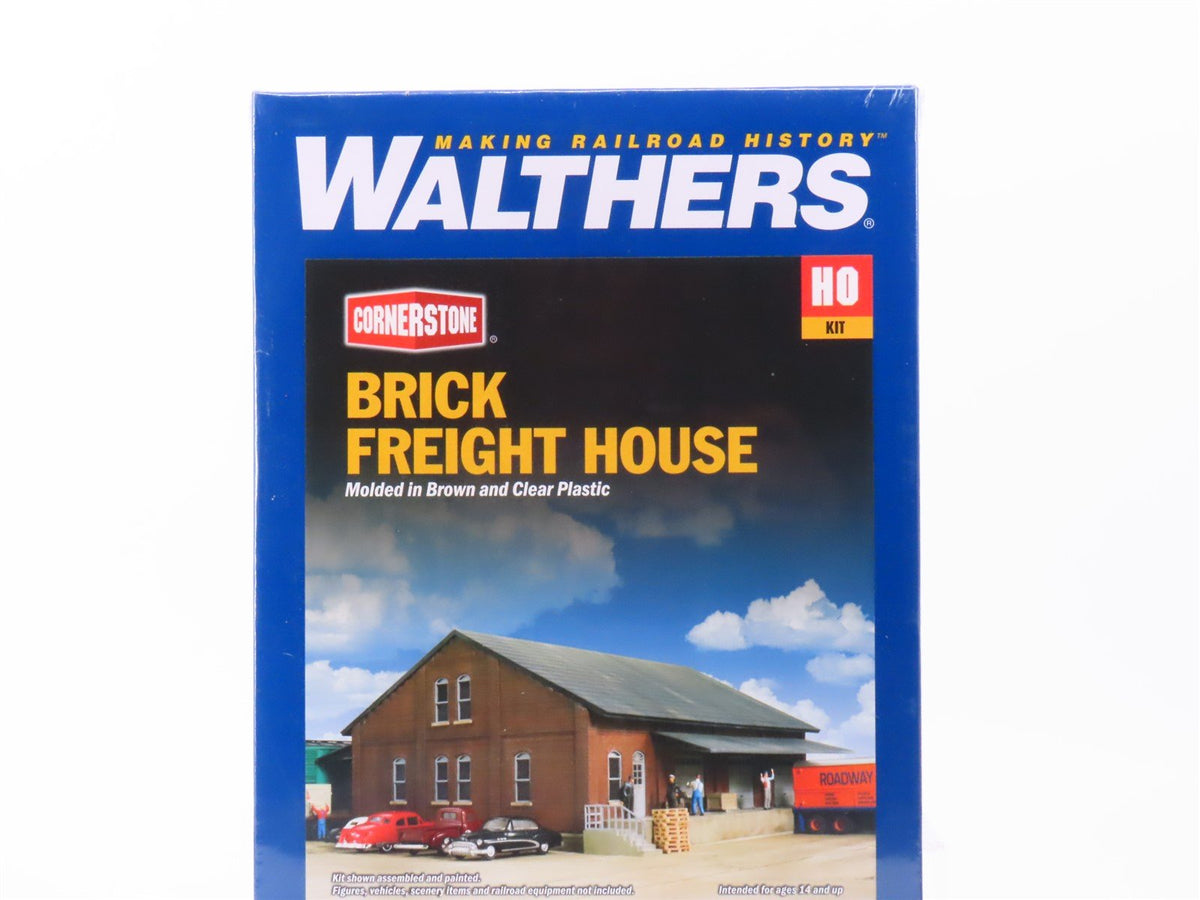 HO Walthers Cornerstone Kit #933-2954 Brick Freight House - SEALED