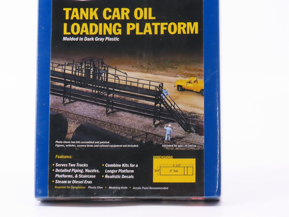 HO Walthers Cornerstone Kit #933-3104 Tank Car Oil Loading Platform - SEALED