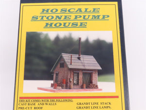 HO Scale Micro-Scale Models Limited Edition Kit #MSM 2000-3 Stone Pump House