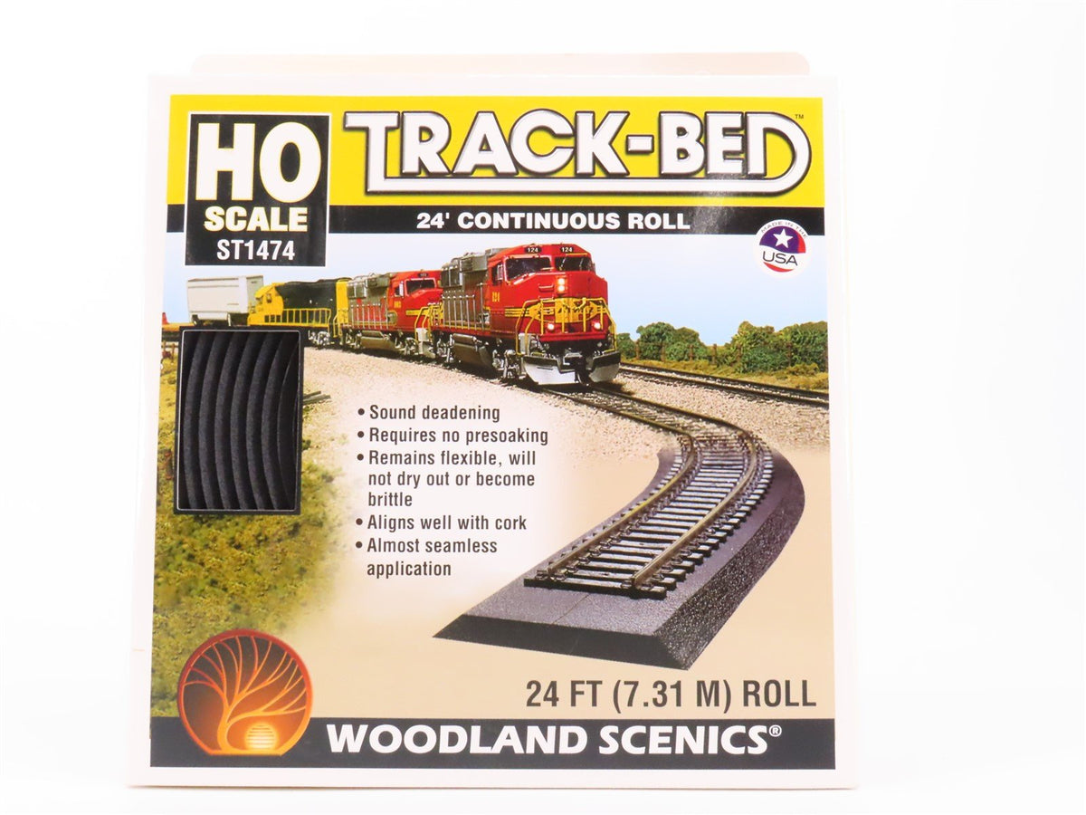 HO 1/87 Scale Woodland Scenics #ST1474 Track-Bed (24&#39; Continuous Roll)