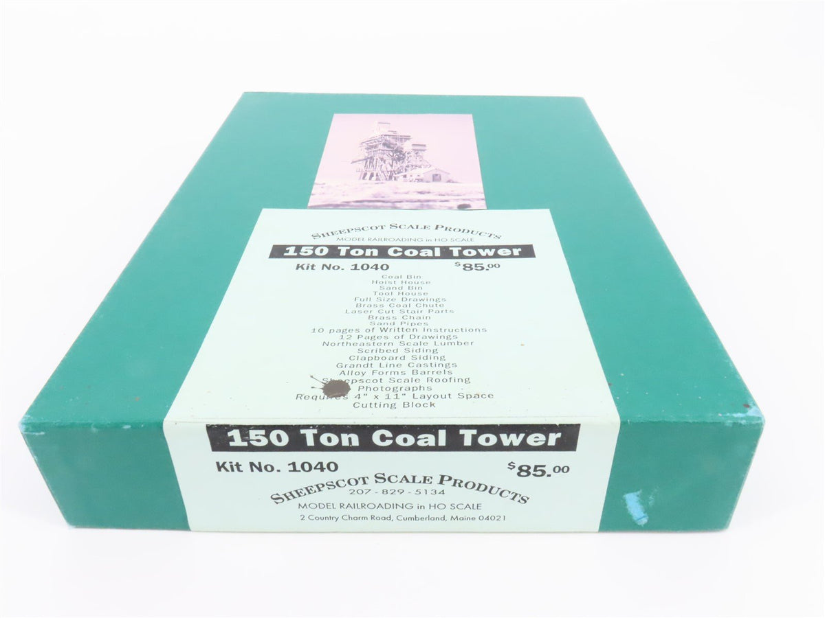 HO Scale Sheepscot Scale Products Kit #1040 150 Ton Coal Tower