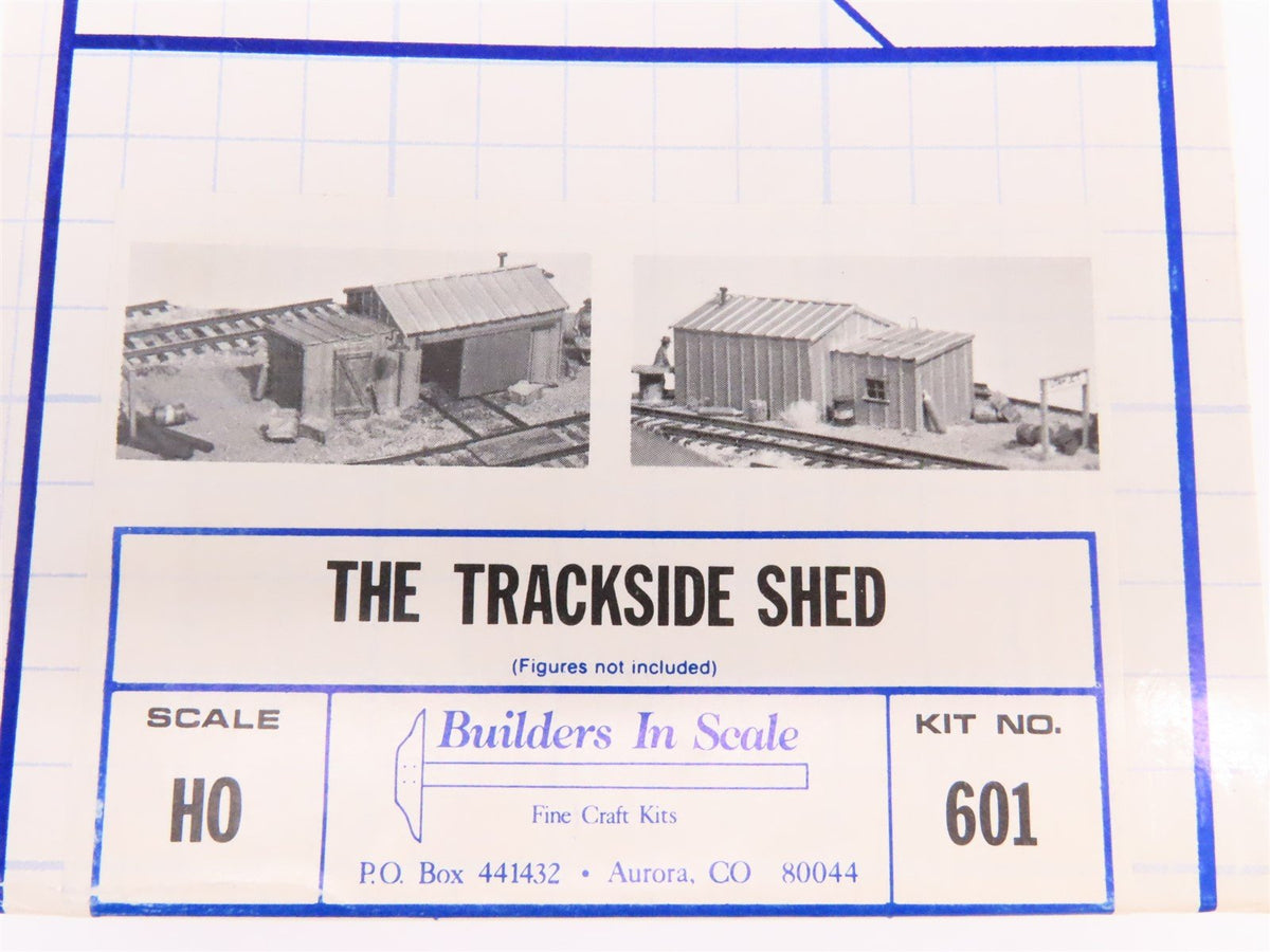 HO Scale Builders In Scale Evening Express Series Kit #601 The Trackside Shed