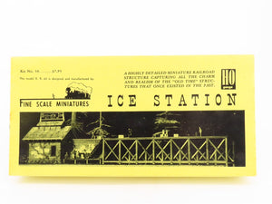 HO Scale Fine Scale Miniatures Kit #50 Ice Station