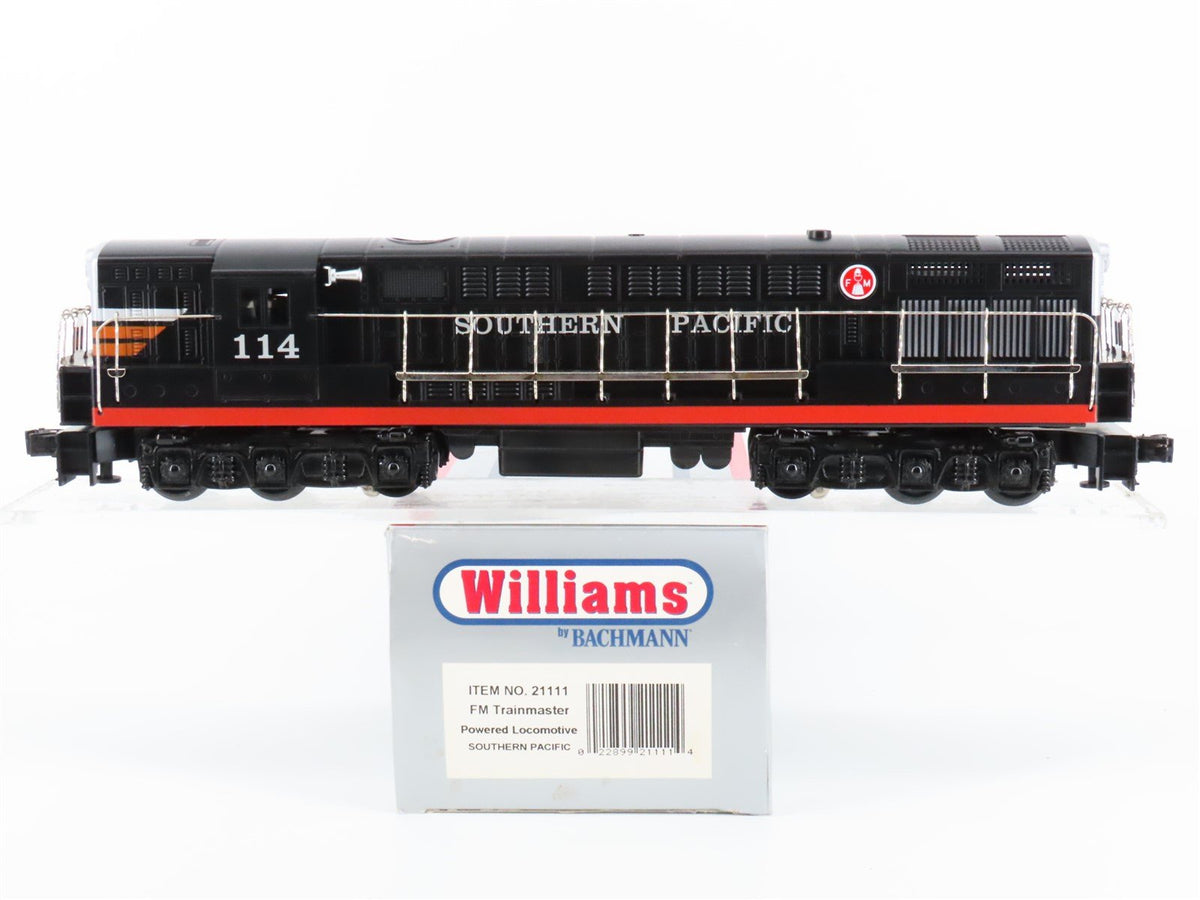 O Gauge 3-Rail Williams 21111 SP &quot;Black Widow&quot; FM Trainmaster Diesel #114