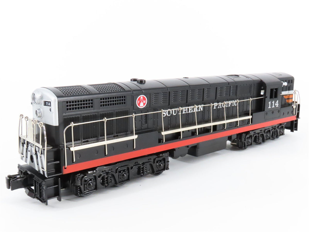 O Gauge 3-Rail Williams 21111 SP &quot;Black Widow&quot; FM Trainmaster Diesel #114