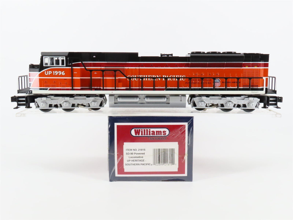 O Gauge 3-Rail Williams 21815 UP &quot;SP Daylight Heritage&quot; EMD SD90 Diesel #1996