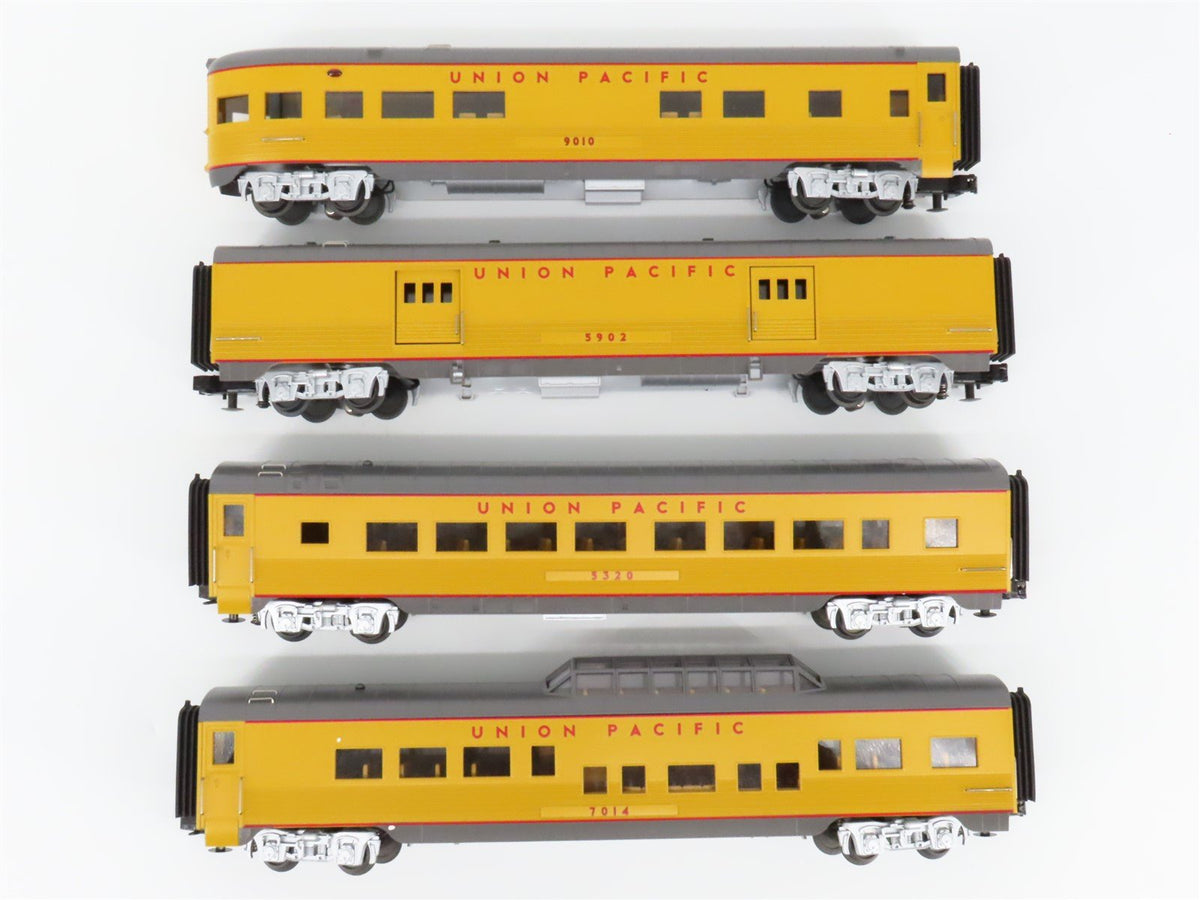 O Gauge 3-Rail MTH RailKing 30-67658 UP 60&#39; Streamlined Passenger 4-Car Set