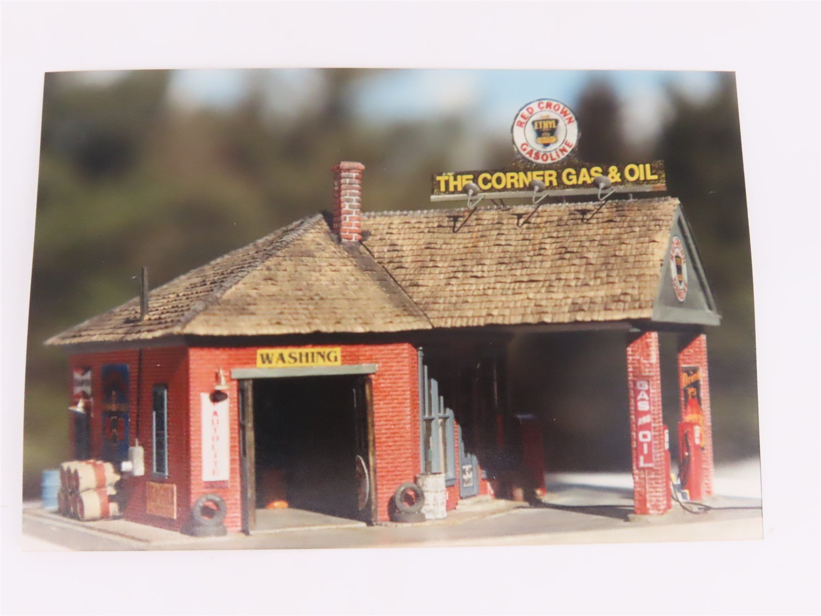 HO Scale Micro-Scale Models LE Craftsmen Kit #034 The Corner Gas & Oil