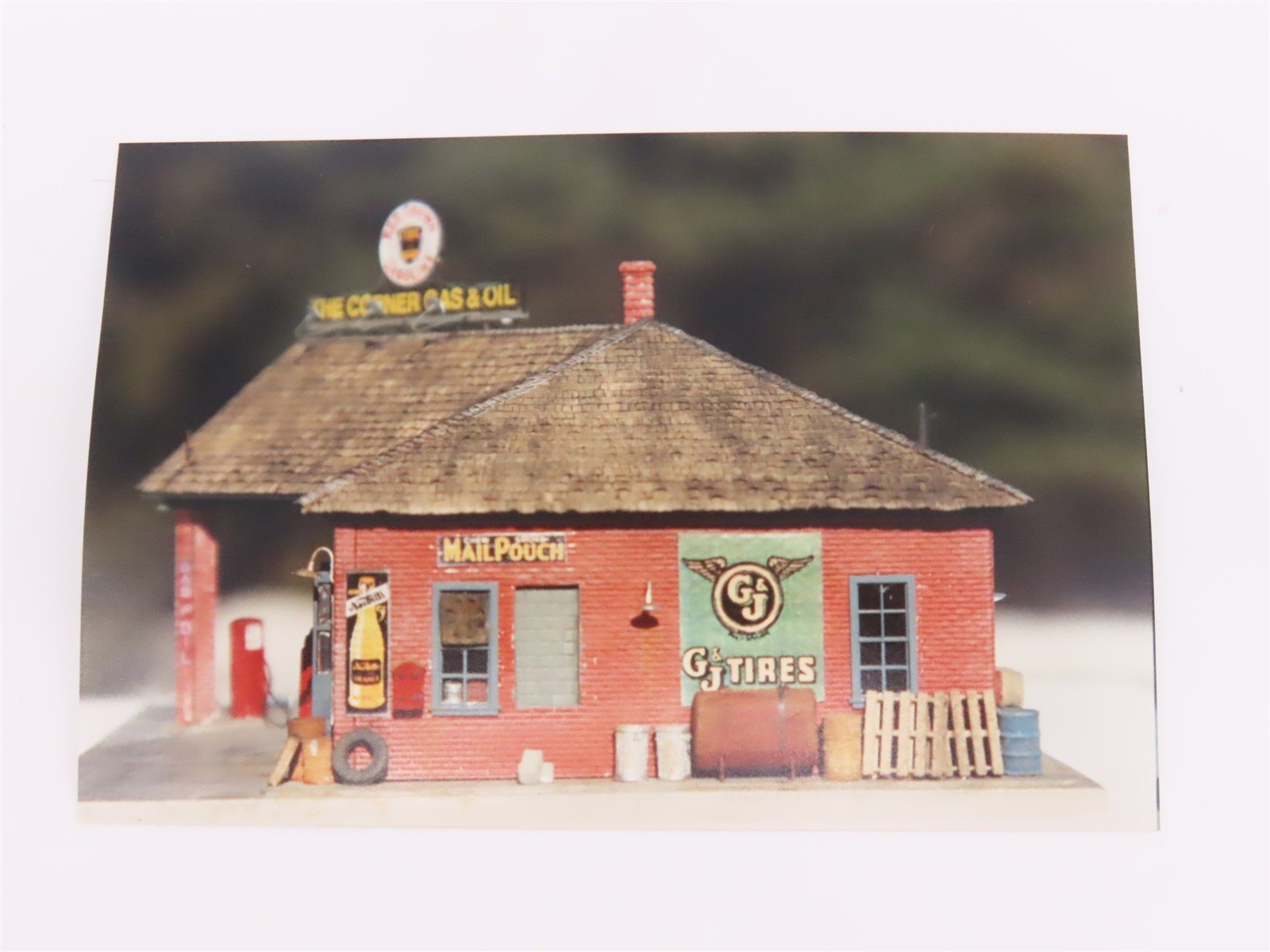 HO Scale Micro-Scale Models LE Craftsmen Kit #034 The Corner Gas & Oil