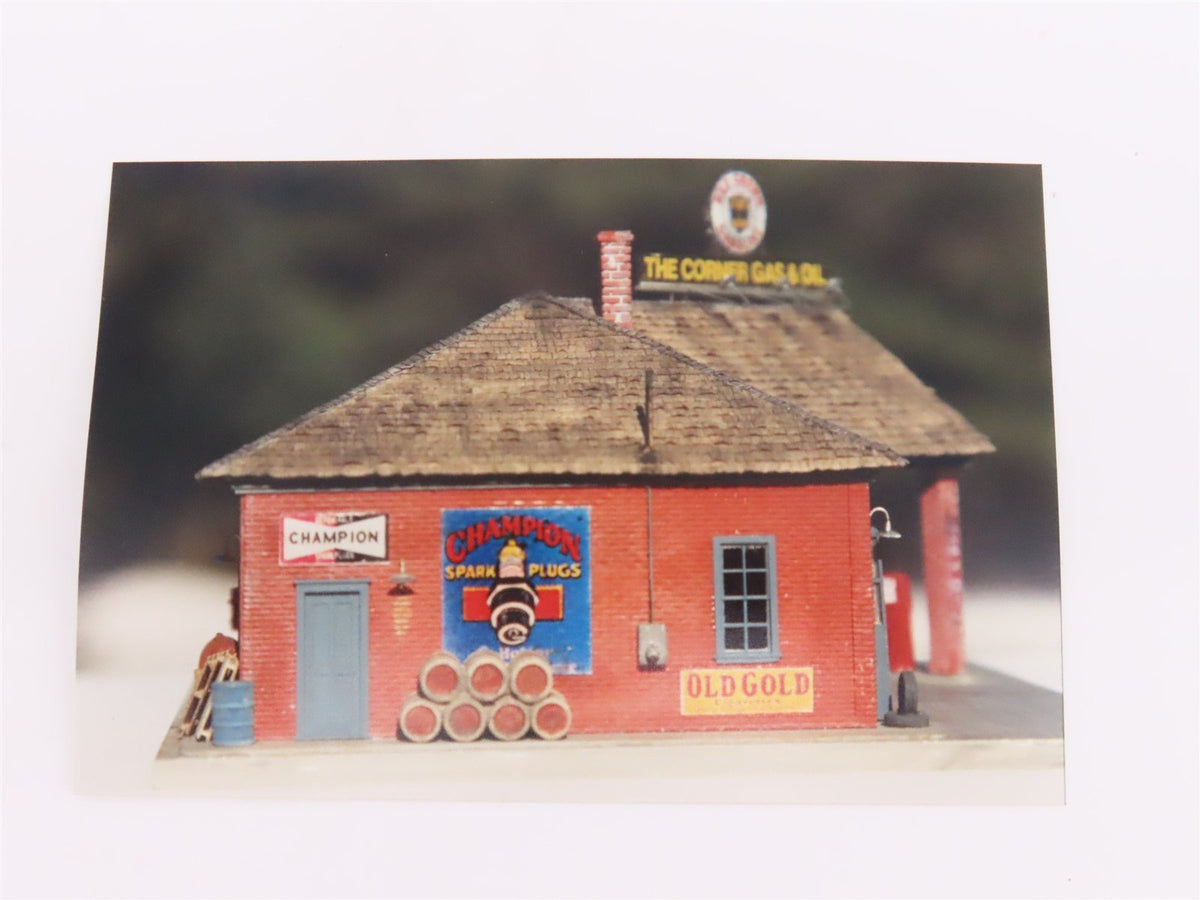HO Scale Micro-Scale Models LE Craftsmen Kit #034 The Corner Gas &amp; Oil