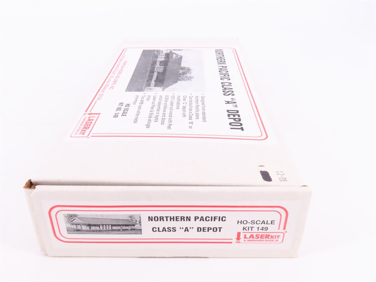 HO American Model Builders LaserKit #149 NP Northern Pacific Class &quot;A&quot; Depot