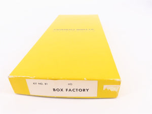 HO Scale California Model Co. Kit #81 Box Factory