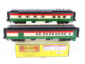 O Gauge 3-Rail MTH RailKing 30-69159 PRR Congressional Limited Passenger 2-Pack