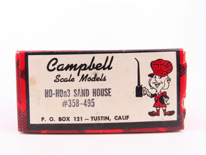 HO/HOn3 Scale Campbell Scale Models Kit #358-495 Sand House