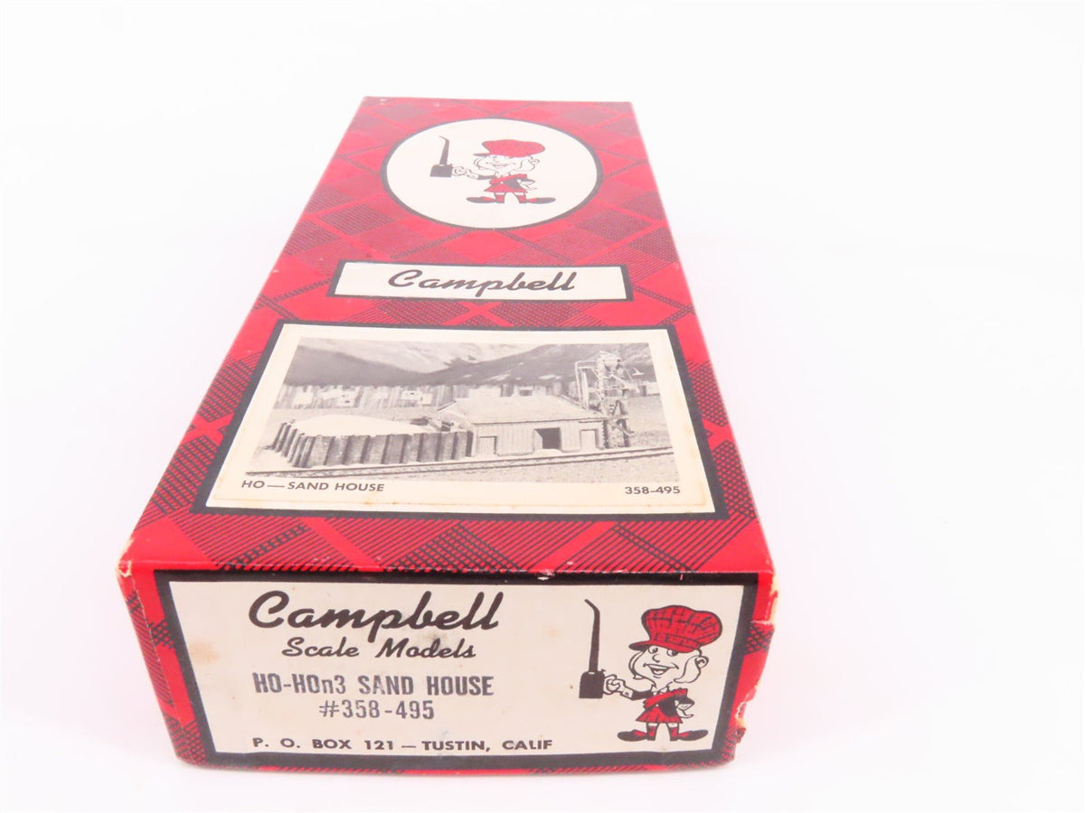 HO/HOn3 Scale Campbell Scale Models Kit #358-495 Sand House