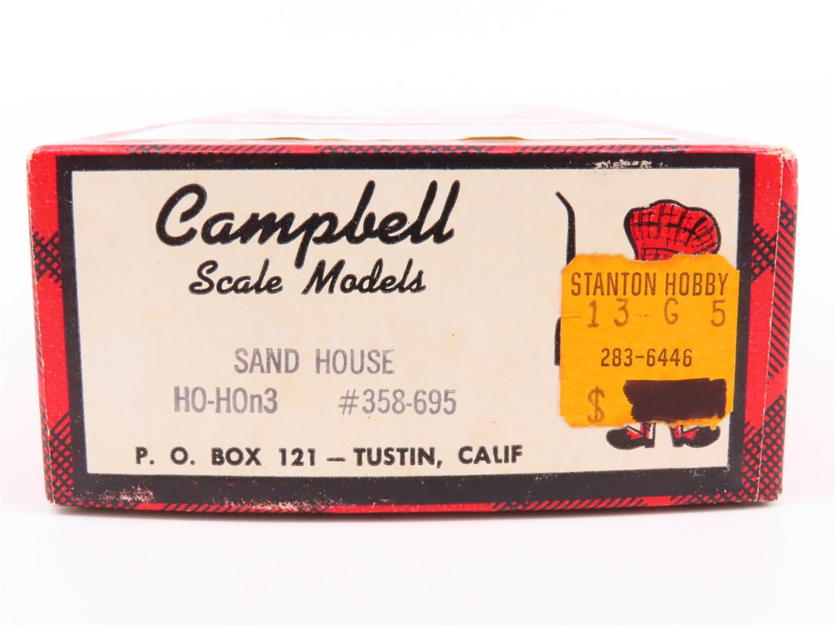 HO/HOn3 Scale Campbell Scale Models Kit #358-695 Sand House