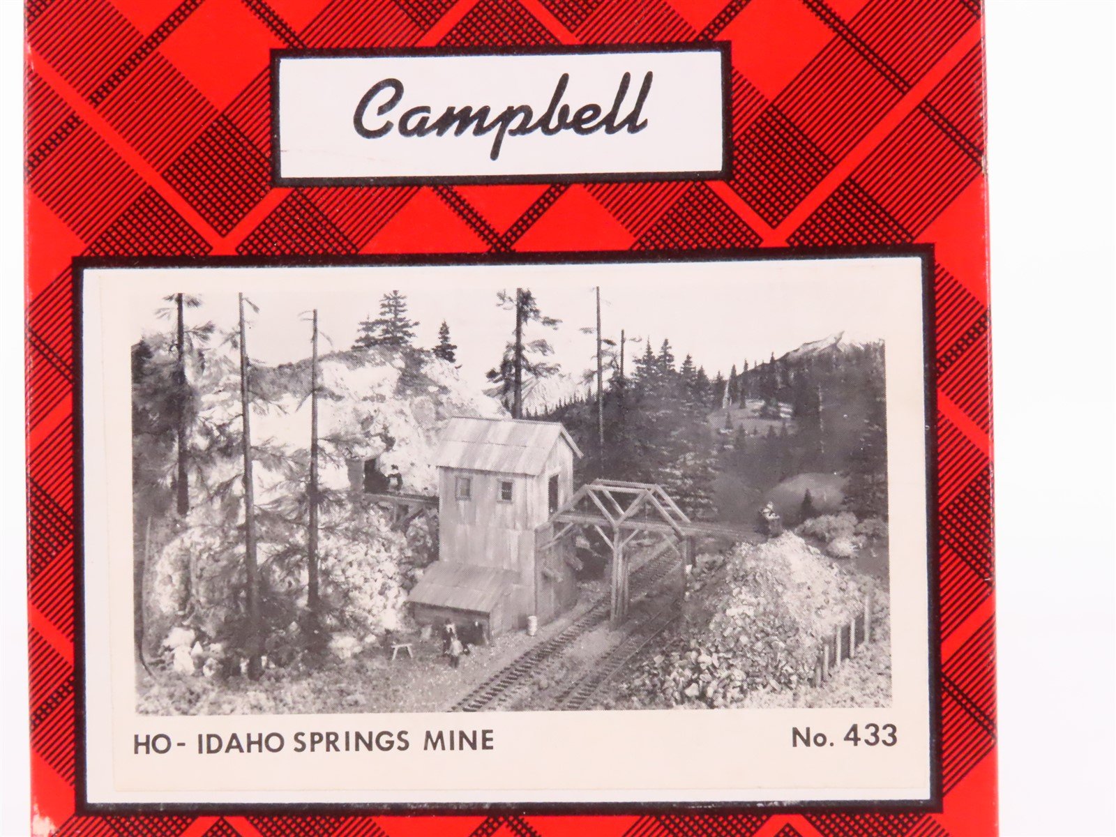 HO Scale Campbell Scale Models Kit #433 Idaho Springs Mine