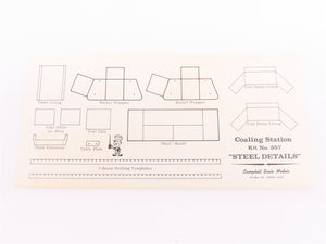 HO/HOn3 Scale Campbell Scale Models Kit #357-895 Coaling Station