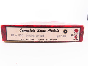 HO/HOn3 Scale Campbell Scale Models Kit #357-895 Coaling Station