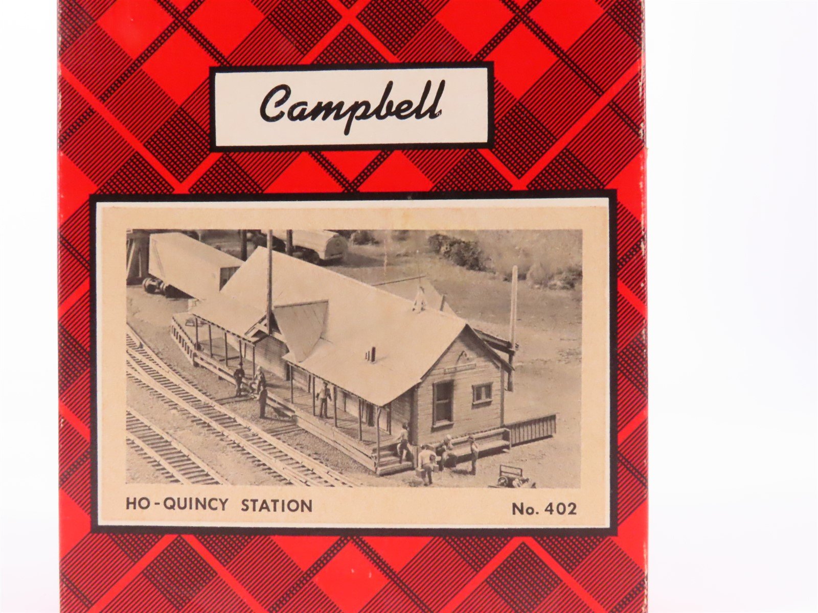 HO Scale Campbell Scale Models Kit #402-2495 Quincy Station