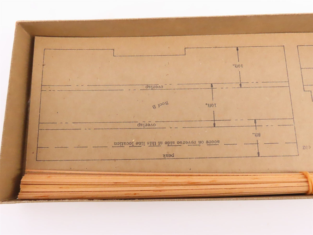 HO Scale Campbell Scale Models Kit #402-2495 Quincy Station