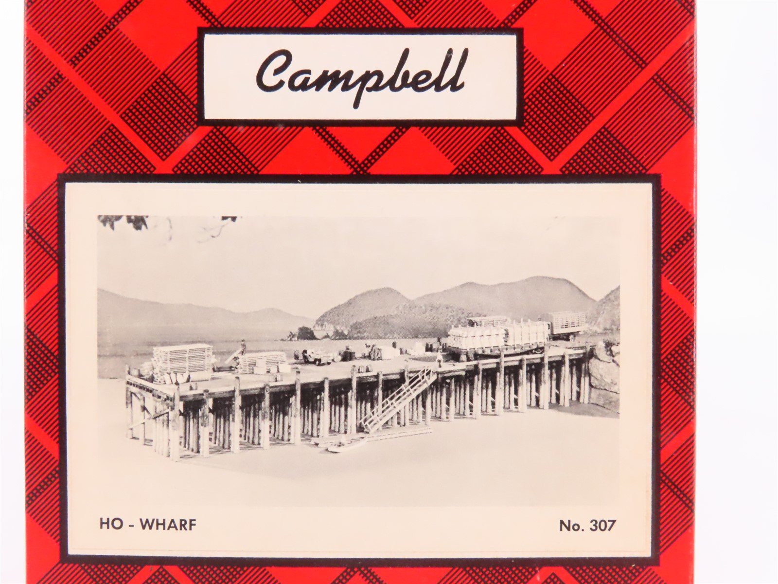 HO Scale Campbell Scale Models Kit #307-1575 Wharf