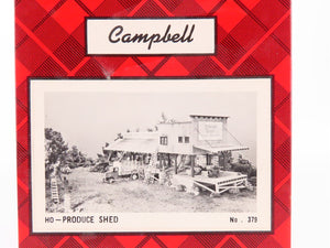 HO Scale Campbell Scale Models Kit #379 Produce Shed