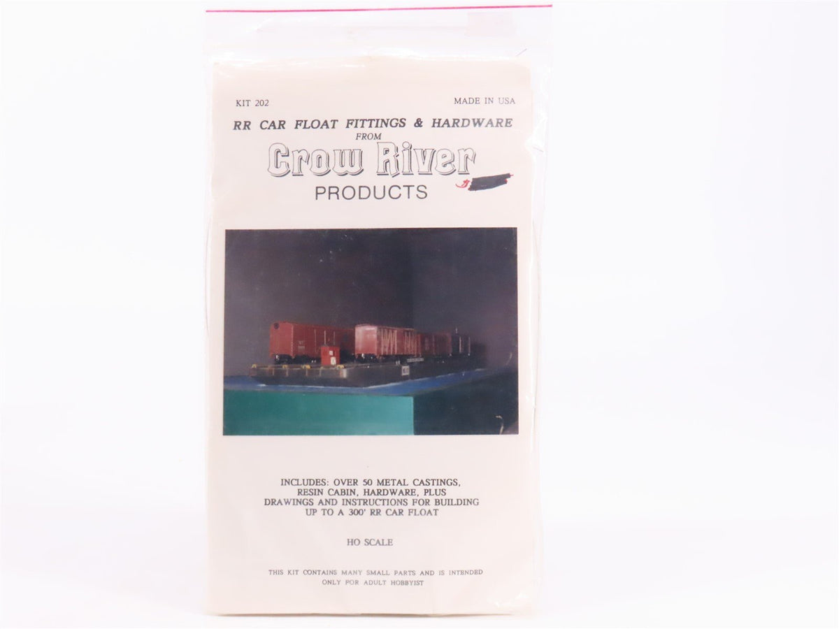 HO Scale Crow River Products Kit #202 Railroad Car Float Fittings &amp; Hardware