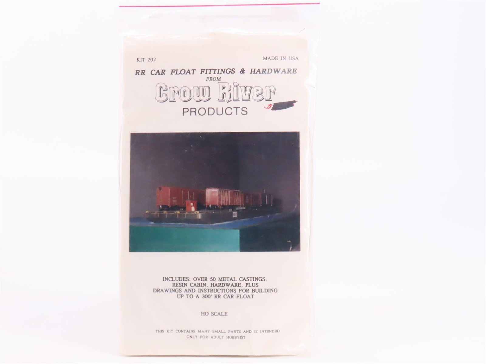 HO Scale Crow River Products Kit #202 Railroad Car Float Fittings & Hardware