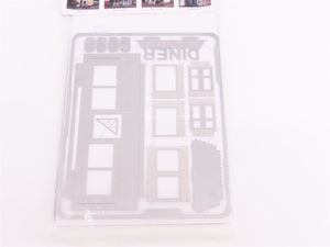 HO Miller Engineering Micro Structures Photo Etched Kit 100-D The Parkway Diner