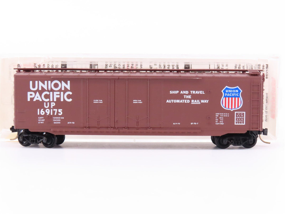 N Micro-Trains MTL 36030 UP Union Pacific 50&#39; Double Plug Door Box Car #169175